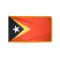 4ft. x 6ft. East Timor Flag for Parades & Display with Fringe