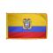 4ft. x 6ft. Ecuador Flag Seal for Parades & Display with Fringe
