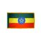 2ft. x 3ft. Ethiopia Flag Fringed for Indoor Display