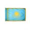 4ft. x 6ft. Kazakhstan Flag for Parades & Display with Fringe