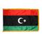 4ft. x 6ft. Libya Flag for Parades & Display with Fringe