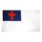 5ft. x 8ft. Christian Flag Outdoor Polyester