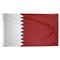 4ft. x 6ft. Qatar Flag w/ Line Snap & Ring