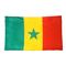 4ft. x 6ft. Senegal Flag w/ Line Snap & Ring
