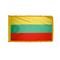 4ft. x 6ft. Lithuania Flag for Parades & Display with Fringe