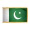 3ft. x 5ft. Pakistan Flag for Parades & Display with Fringe