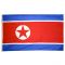 5ft. x 8ft. North Korea Flag