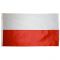 2ft. x 3ft. Poland Flag with Canvas Header