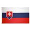 2ft. x 3ft. Slovak Republic Flag with Canvas Header