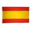 2ft. x 3ft. Spain Flag No Seal with Canvas Header