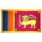 4ft. x 6ft. Sri Lanka Flag with Brass Grommets