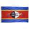 2ft. x 3ft. Swaziland Flag with Canvas Header