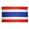 4ft. x 6ft. Thailand Flag w/ Line Snap & Ring