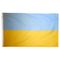4ft. x 6ft. Ukraine Flag with Brass Grommets