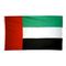 2ft. x 3ft. United Arab Emirates Flag with Canvas Header