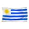 3ft. x 5ft. Uruguay Flag with Brass Grommets