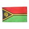 2ft. x 3ft. Vanuatu Flag with Canvas Header