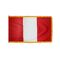 4ft. x 6ft. Peru Flag No Seal for Parades & Display with Fringe