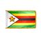 2ft. x 3ft. Zimbabwe Flag Fringed for Indoor Display