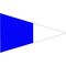 Size 2 2nd Substitute Signal Pennant w/ Rope & Toggle