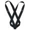 Double Strap Black Webbing Flagpole Carrying Belt