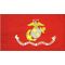 5ft. x 8ft. Marine Corps Flag for Indoor Display