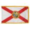 3ft. x 5ft. Florida Flag Fringed for Indoor Display