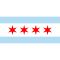 2 x 3ft. City of Chicago Flag