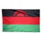 2ft. x 3ft. Malawi Flag with Canvas Header