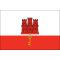 3ft. x 5ft. Gibraltar Flag Canvas Header with Brass Grommets