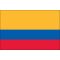 4ft. x 6ft. Colombia Flag with Side Pole Sleeve