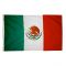 Size 7 Mexico Flag with Canvas Header & Brass Grommets