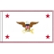 3ft. x 5ft. Assistant Secretary of Defense Flag w/Red Fringe
