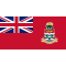 4ft. x 6ft. Cayman Islands Civil Flag Fringed Indoor Display