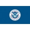 6ft. x 10ft. DHS Flag - Nylon Heading & Grommets