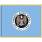 4.4ft. x 5.6ft. National Security Agency Flag Pole Hem & Fringe