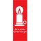 30 x 60 in. Holiday Banner Town Crier Candle