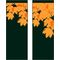 30 x 84 in. Seasonal Banner Fall Leaves-Double Sided Design