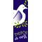 30 x 96 in. Holiday Banner Dove Peace On Earth