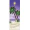 30 x 84 in. Holiday Banner Palm Tree Christmas