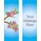 30 x 60 in. Seasonal Banner Dogwood Branches-Double Sided Design