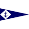 16 x 36 in. Naval Reserve Yacht Owner's Distinguishing Pennant