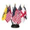 4 in. x 6 in. Flags of Our Country Set