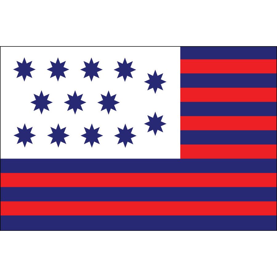 3x5 ft Bedford Polyester Revolutionary War Flag 3' x 5' House Banner 